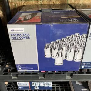 Extra Tall Chrome Nut Covers