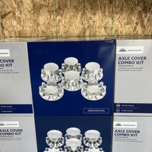 Chrome Axle Cover Combo