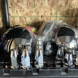 Chrome Bullet Nut Covers